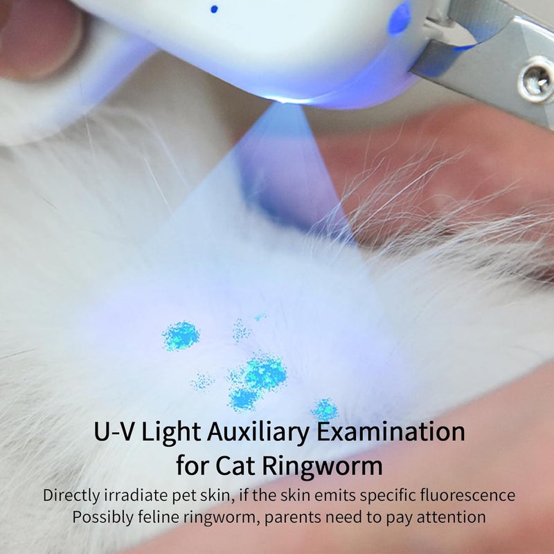 PAKEWAY Pet Nail Clipper with LED & UV Light - Image 3